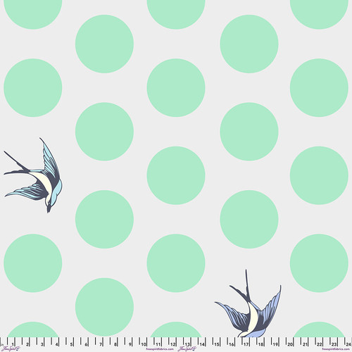 Tula Pink - Patchwork Baumwolle - Quilting Backing Fabric - ÜBERBREITE 274 cm - 108´ - Free Fall - Starlight